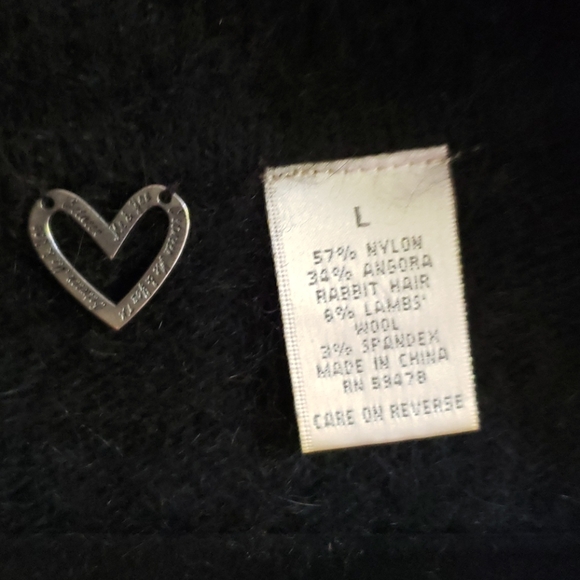 Between Me & You Angora Sweater Vintage L - Picture 5 of 9